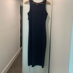 Simple classic stretch tank dress.